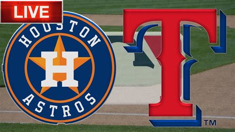 astros vs rangers today what channel